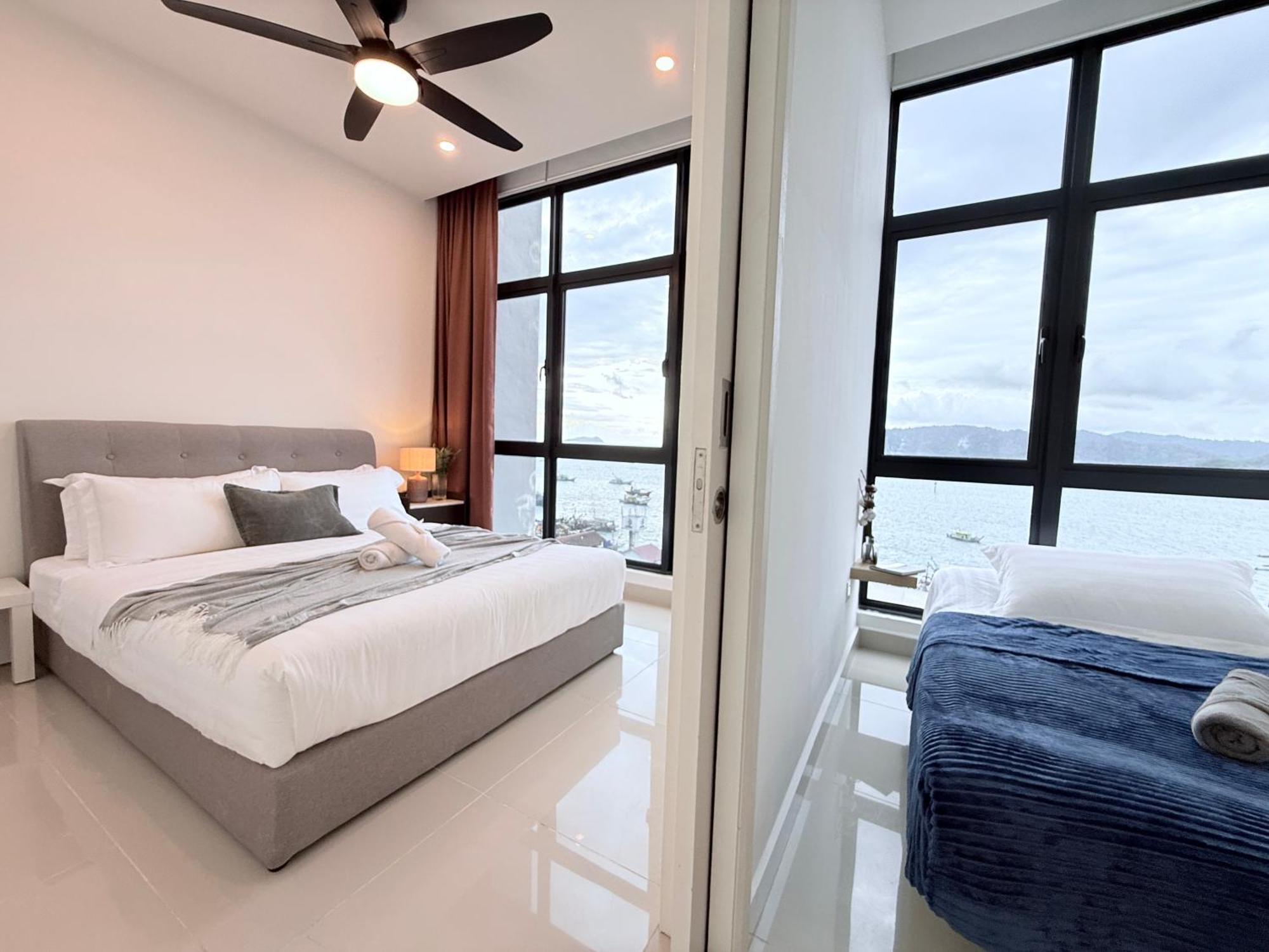 The Shore Cbd Kota Kinabalu By Laxzone Suite Exteriör bild